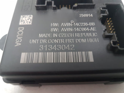 2012 - 2016 Volvo V40  Hatchback Door Control Module 31343042