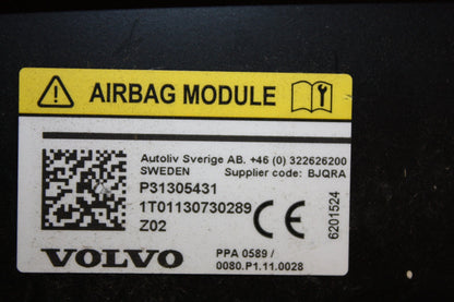 2012 - 2016 Volvo V40  Hatchback PEDESTRIAN AIRBAG 31305431