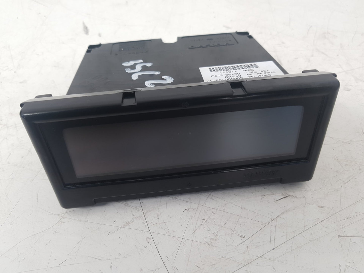 2010 Volvo S40  Saloon Dash Display Unit 31268055