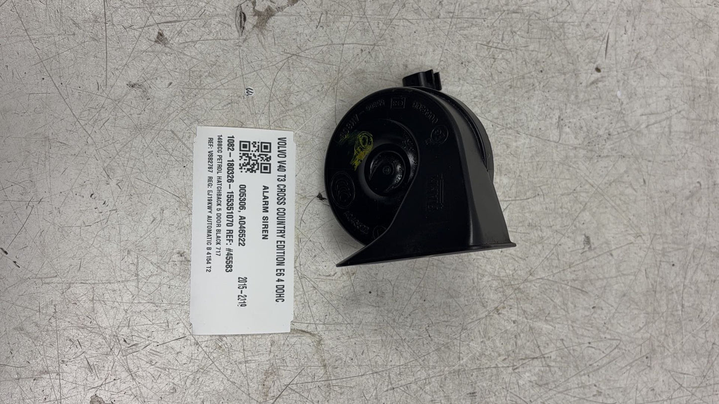 2015 - 2019 Volvo V40 Cross Country  Hatchback Alarm 005306
