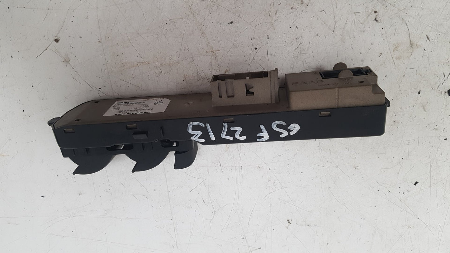 2007 - 2015 Saab 9-3  Estate Right Front Window Switch 12772024