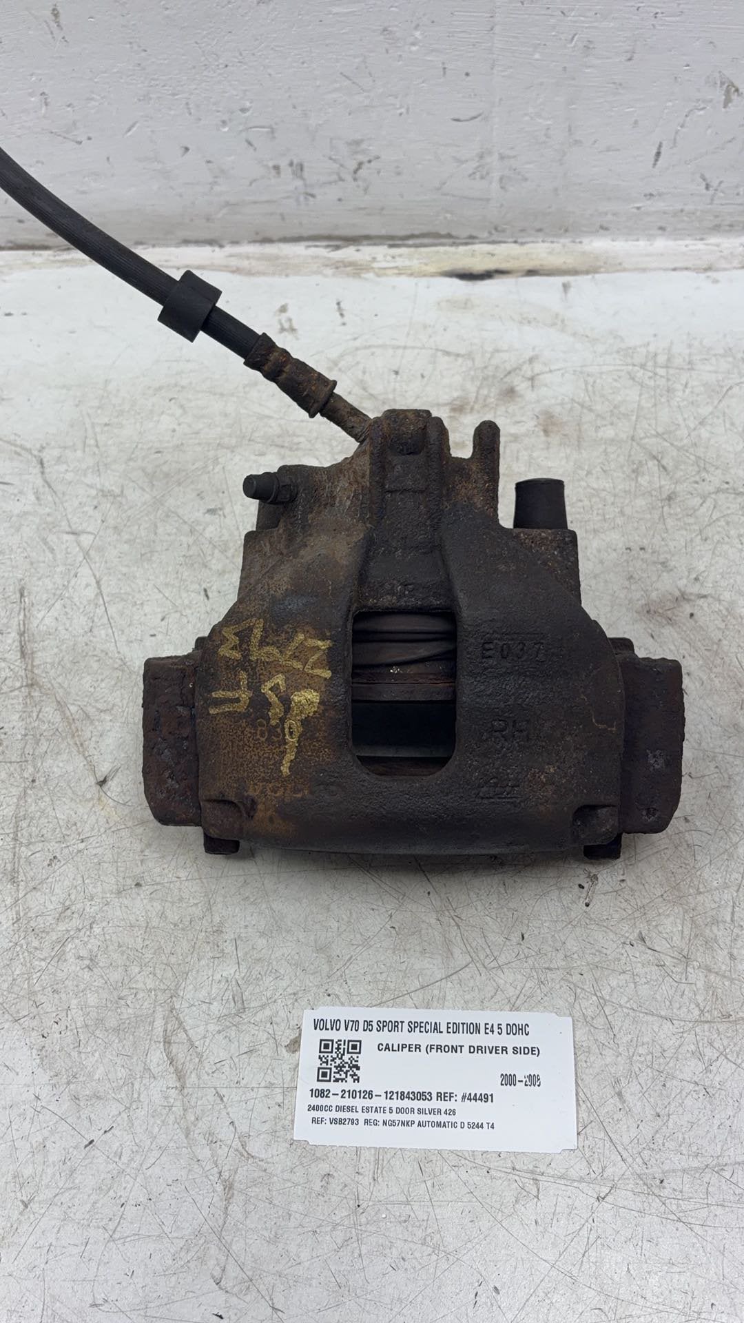 2007 Volvo V70  Estate Right Front Caliper 8251317