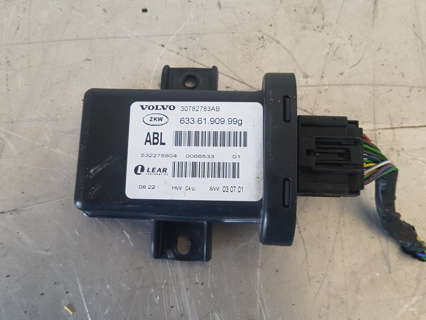 2006 - 2011 Volvo S80  Saloon ACTIVE BEND CONTROL UNIT 30782783