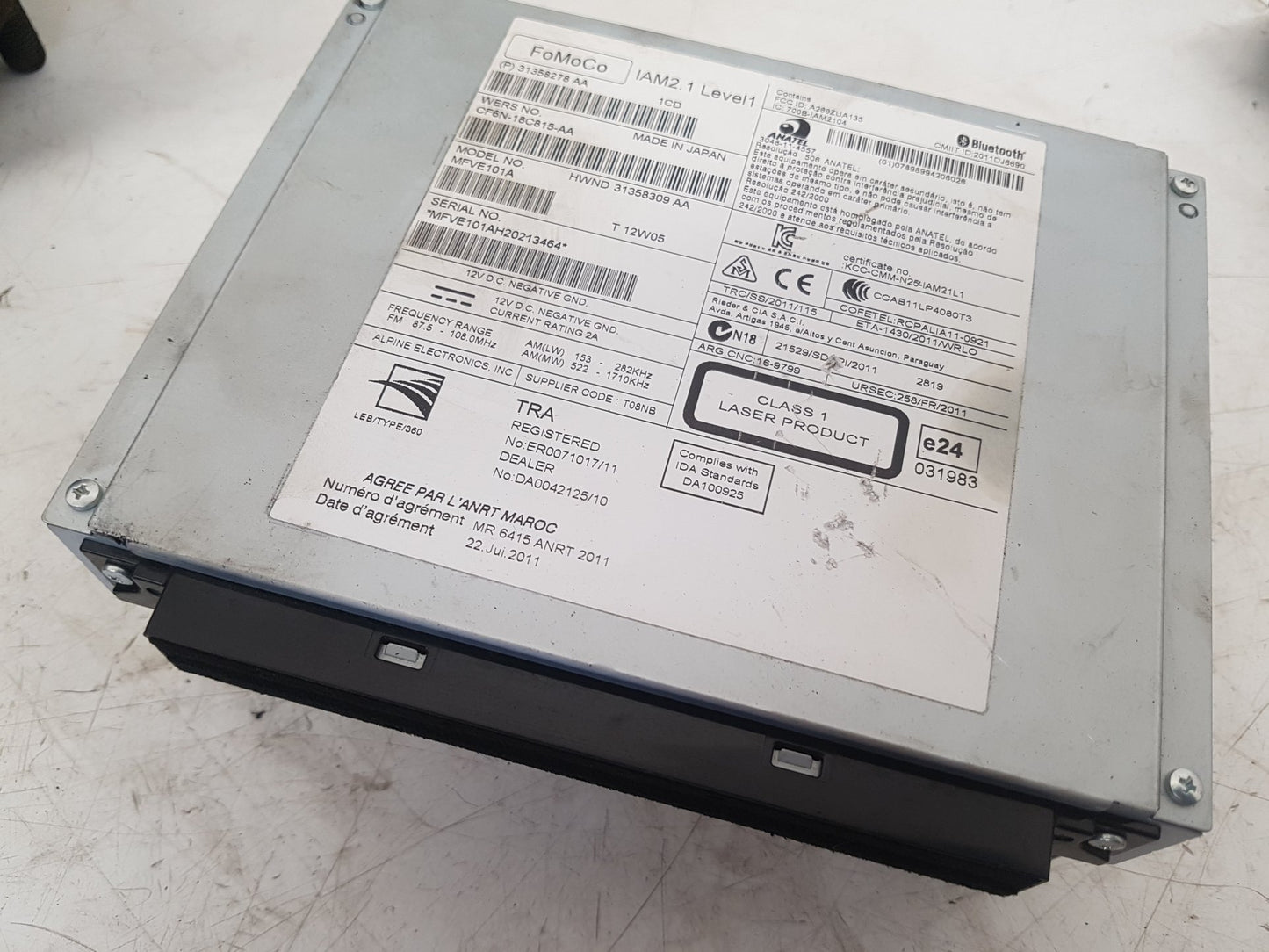 2008 - 2013 Volvo XC60 I 156 Estate CD Player