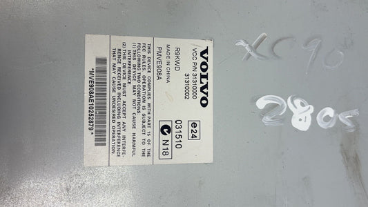 2007 - 2014 Volvo XC90  Estate Radio Amplifier 31310000