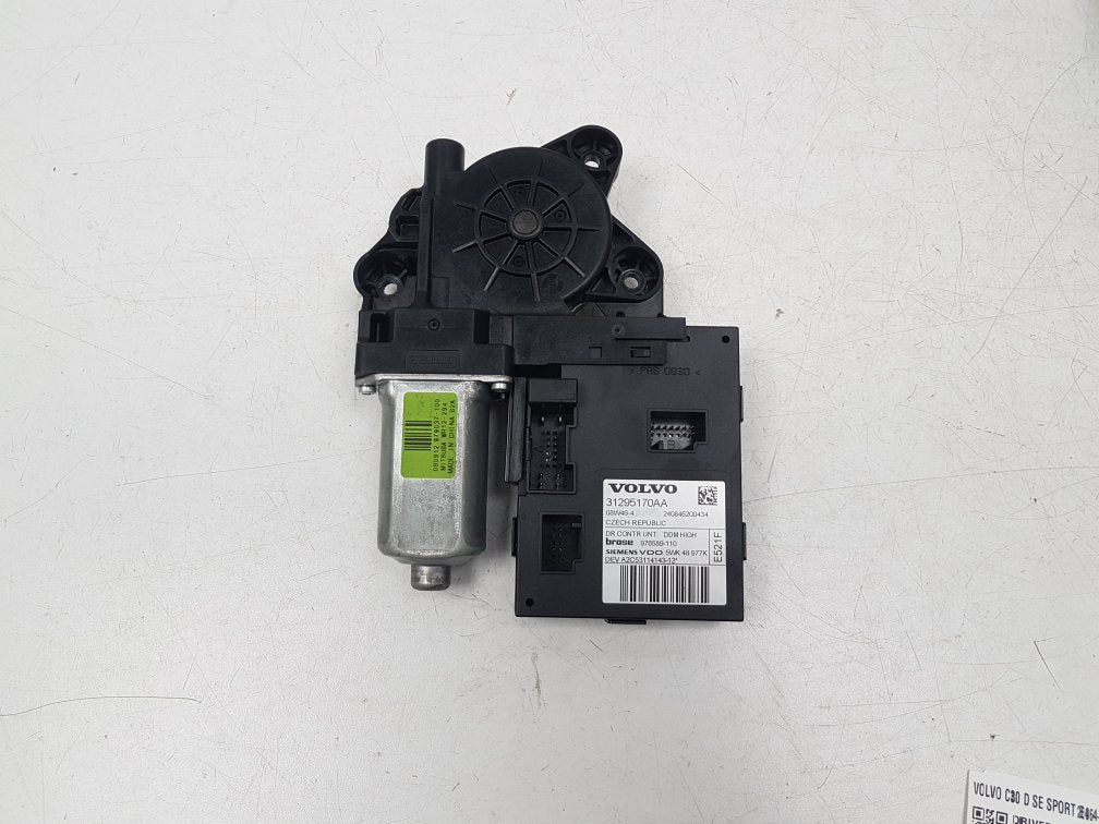 2006 - 2012 Volvo C30  Hatchback DRIVER FRONTWINDOW MOTOR/DOOR MODULE 31295170