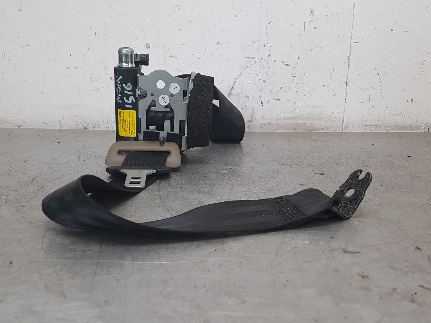2010 - 2017 Volvo V60  Estate Left Rear Seat Belt 39800454