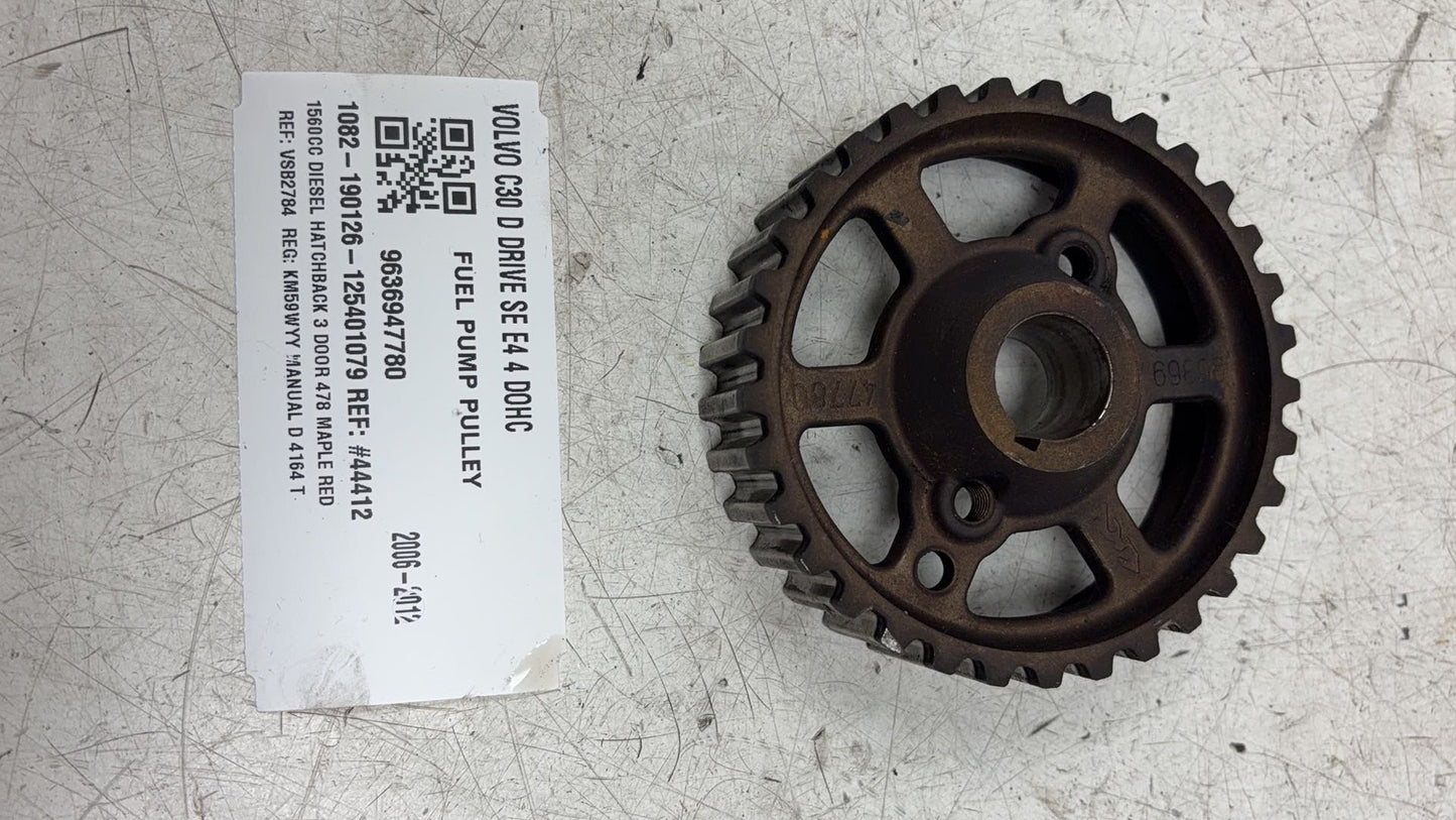 2006 - 2012 Volvo C30  Hatchback FUEL PUMP PULLEY 9636947780