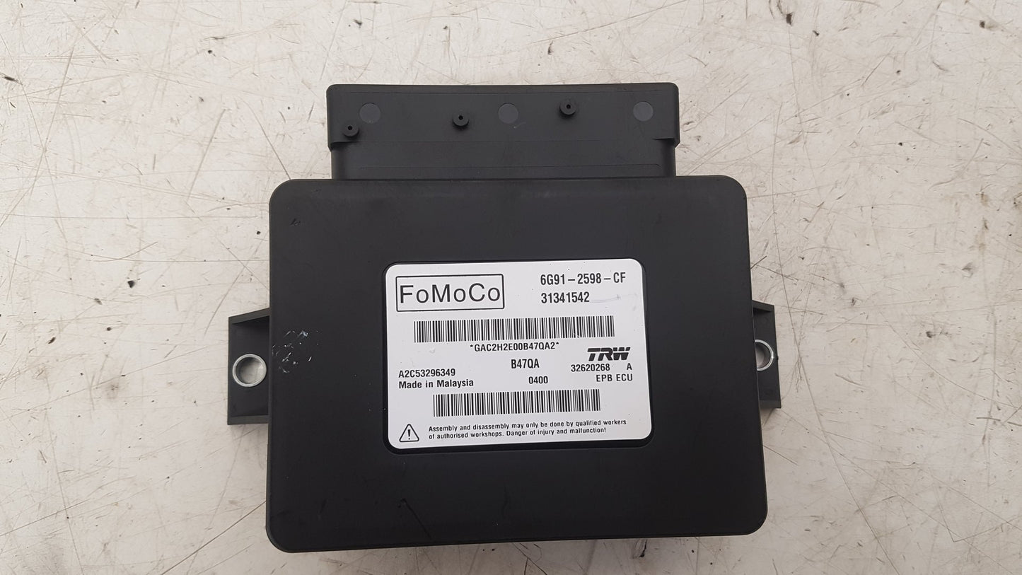 2008 - 2017 Volvo XC60 I 156 SUV Parking Brake Control Module 6G91-2598-CF