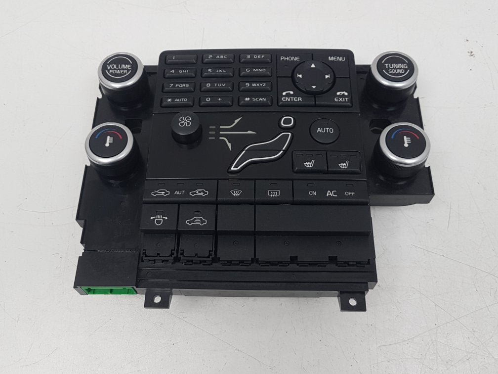 2007 - 2016 Volvo V70   HEATER & RADIO CONTROL PANNEL 30782278