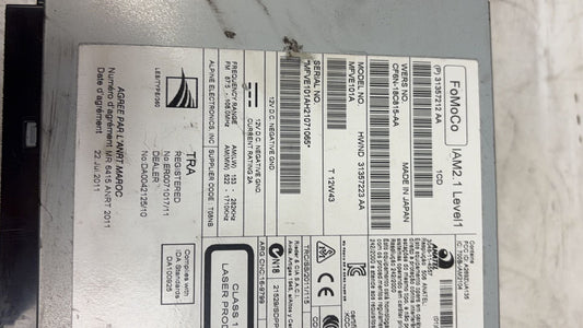2013 - 2016 Volvo V40 III 525 Hatchback RADIO AND CD PLAYER 31357212