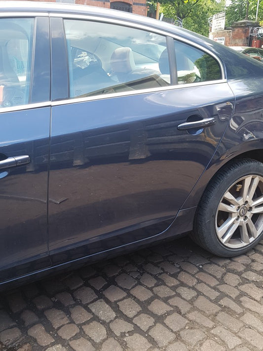 2010 - 2014 Volvo S60 II 134 Saloon DOOR - BARE (REAR PASSENGER SIDE) BLUE 498