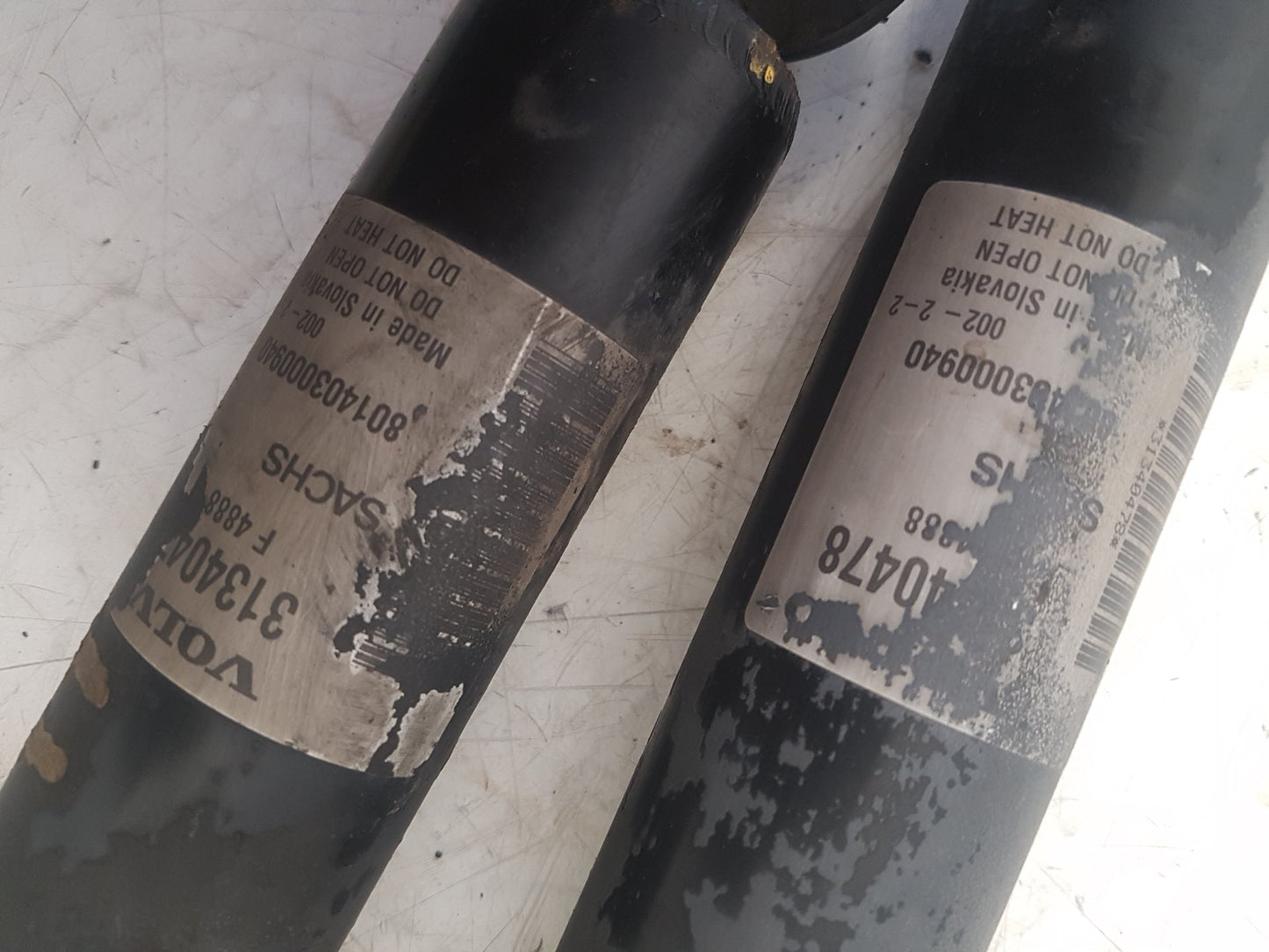 2010 - 2017 Volvo XC60  Estate REAR SHOCK ABSORBER (PAIR) 31340478