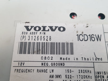 2006 - 2012 Volvo C70  Convertible CD Player 31260528