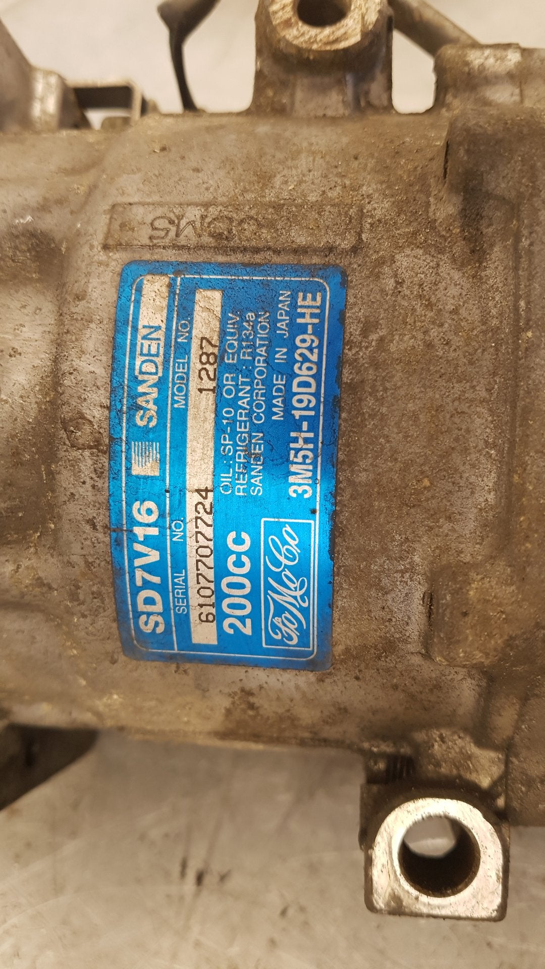 2007 - 2012 Volvo V50   Estate A/C Compressor 3M5H19D629HE