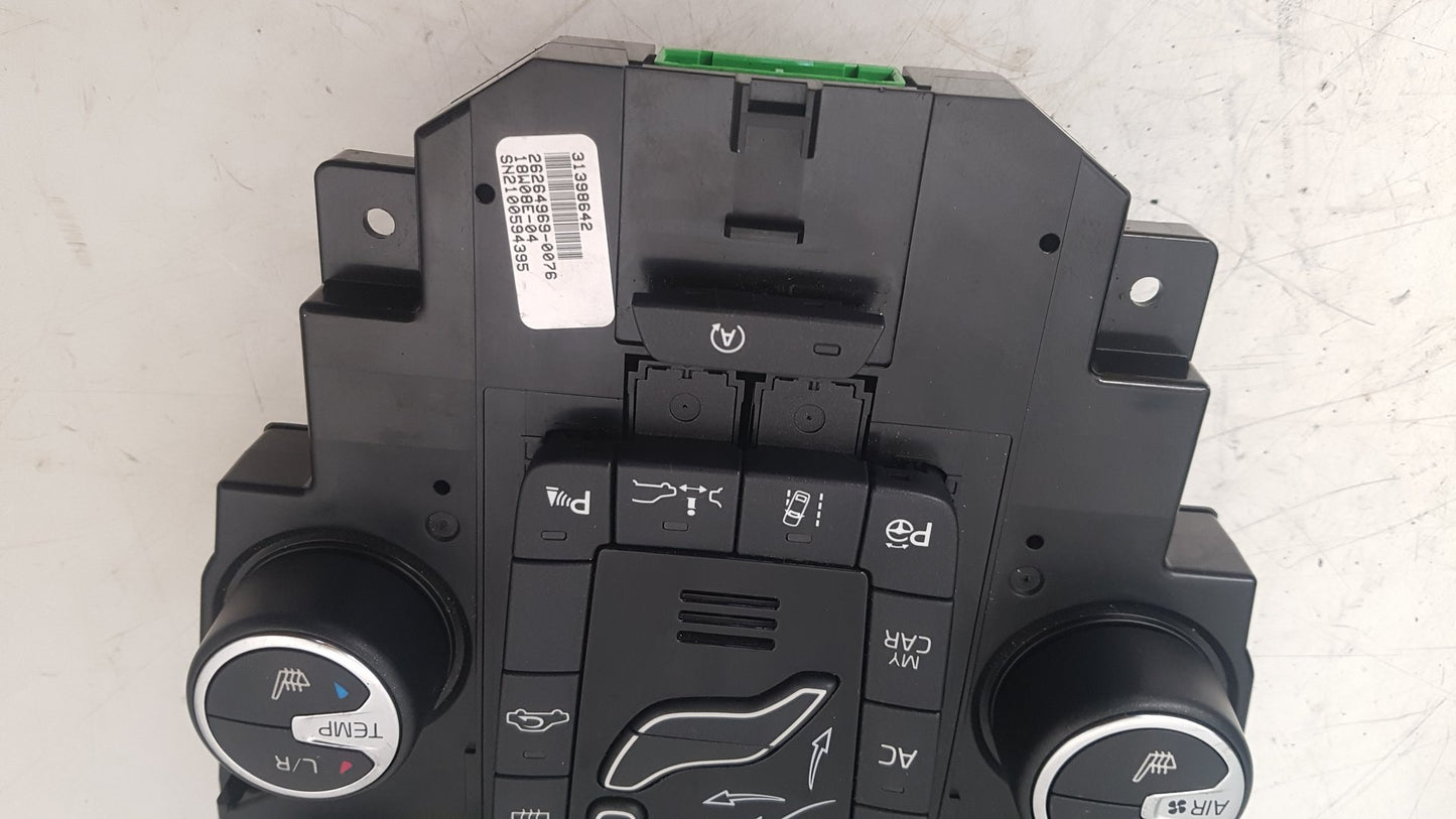 2014 - 2018 Volvo V40  Hatchback HEATER & RADIO CONTROL PANNEL *