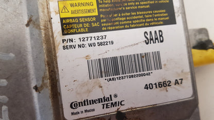 2007 - 2015 Saab 9-3  Estate Airbag Module 12771237