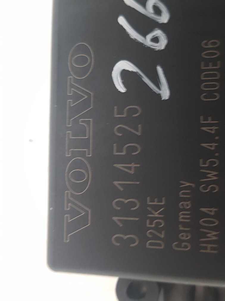 2010 - 2014 Volvo V60  Estate PARKING SENSOR ECU 31314525