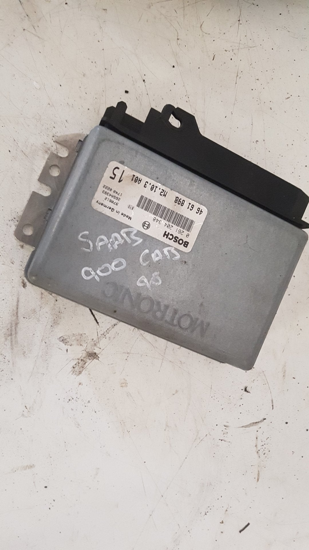 1993 - 1998 Saab 900  Convertible Engine ECU 261 204 348
