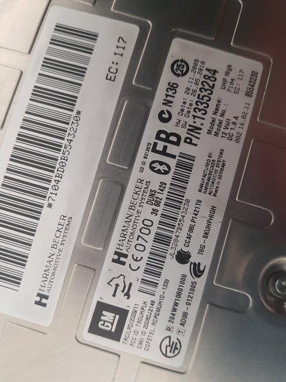 2010 - 2012 Saab 9-5  Saloon BLUETOOTH ECU CONTROL UNIT MODULE 13353284