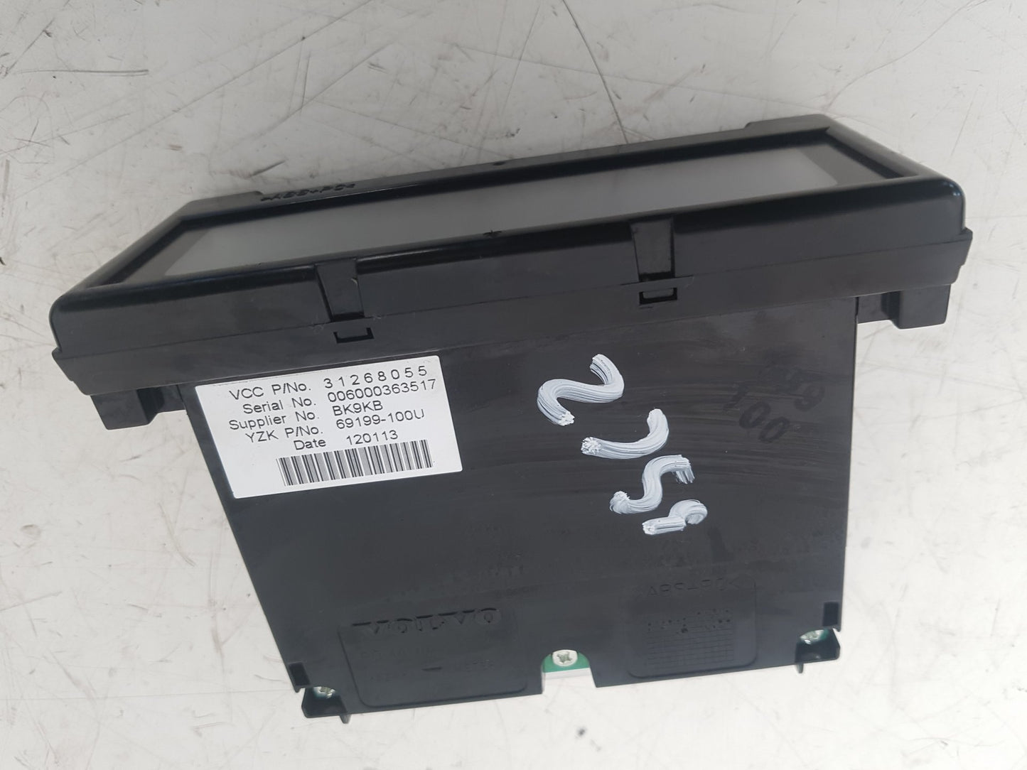2010 Volvo S40  Saloon Dash Display Unit 31268055