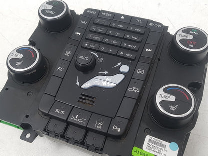 2010 - 2015 Volvo S60   DIGITAL HEATER CONTROL PANEL & STEREO 30795265