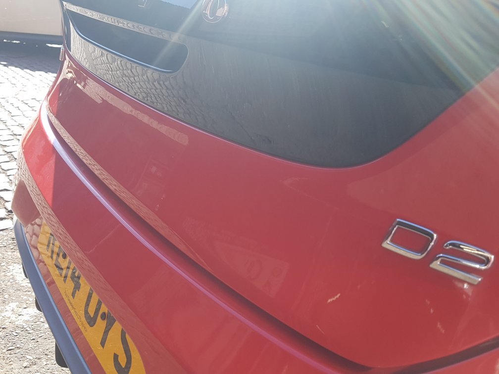 2014 Volvo V40  Hatchback Tailgate