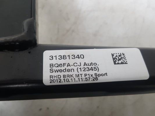 2004 - 2013 Volvo C30  Hatchback Brake Pedal 31381340