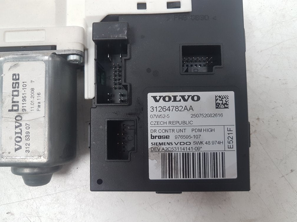 2007 - 2009 Volvo C70  Convertible WINDOW REG MOTOR (PASSENGER SIDE FRONT) 31253907 31264782AA