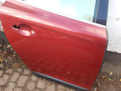 2008 - 2013 Volvo XC60 I 156 Estate Volvo XC60 Rear Right BARE Door Flamenco Red 702 Driver Side 2008-2017 31402418