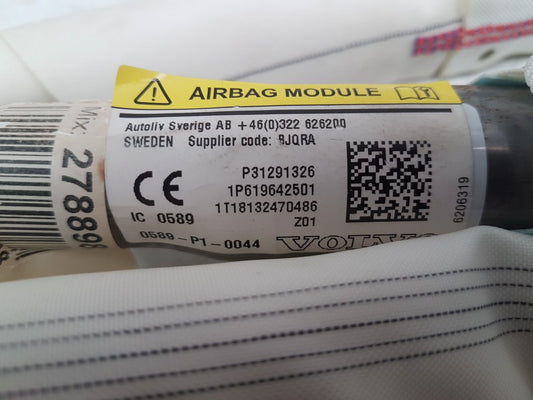 2012 - 2019 Volvo V40  Hatchback CURTAIN (UK PASSENGER SIDE) 31291326