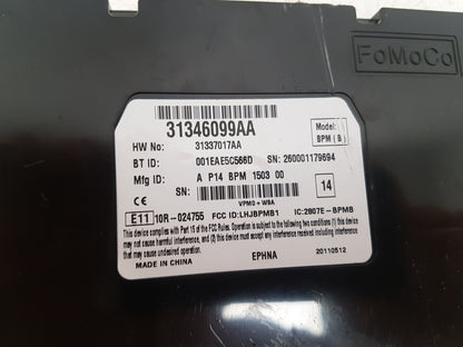 2010 - 2012 Volvo C30  Hatchback BLUETOOTH ECU CONTROL UNIT MODULE 31337017
