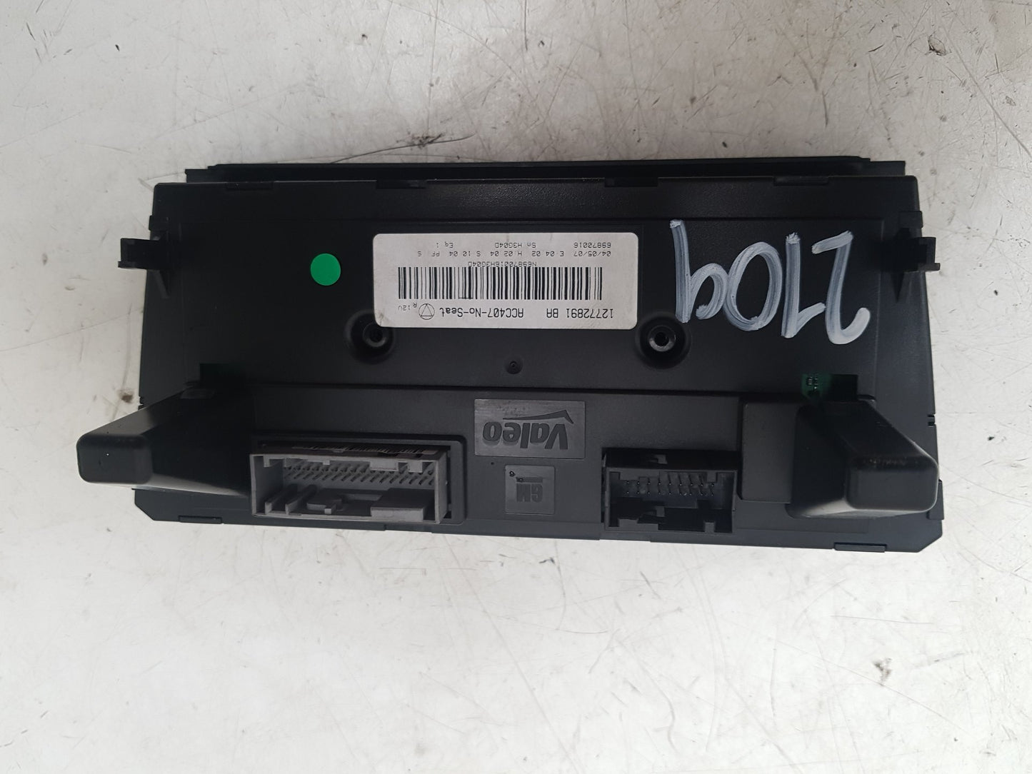 2005 - 2015 Saab 9-3  Estate Heater Controls 12772891 BA
