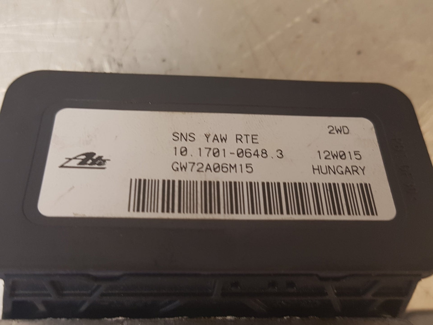 2010 - 2012 Volvo V50   Estate YAW SENSOR 10170106483