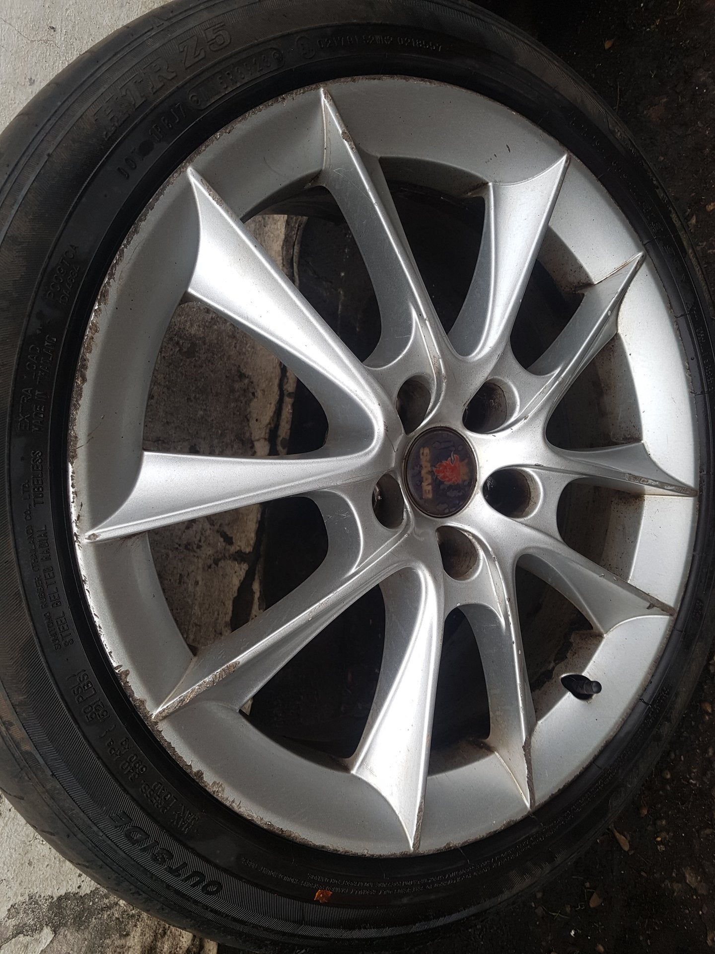 2007 - 2011 Saab 9-3   Alloy Wheel 12783042