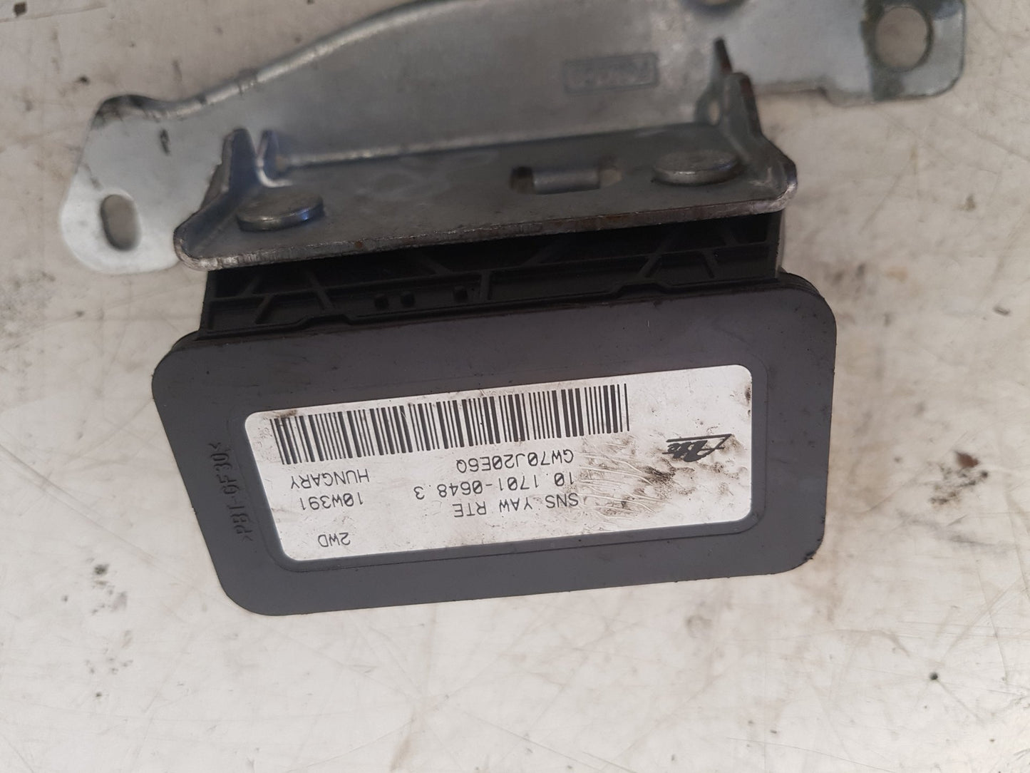 2008 - 2012 Volvo V50   YAW SENSOR 10.1701-0648.3