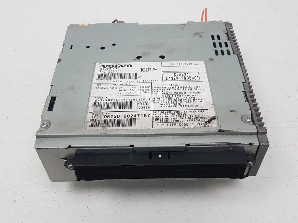 2008 - 2012 Volvo V50   Estate CD Player 31260528