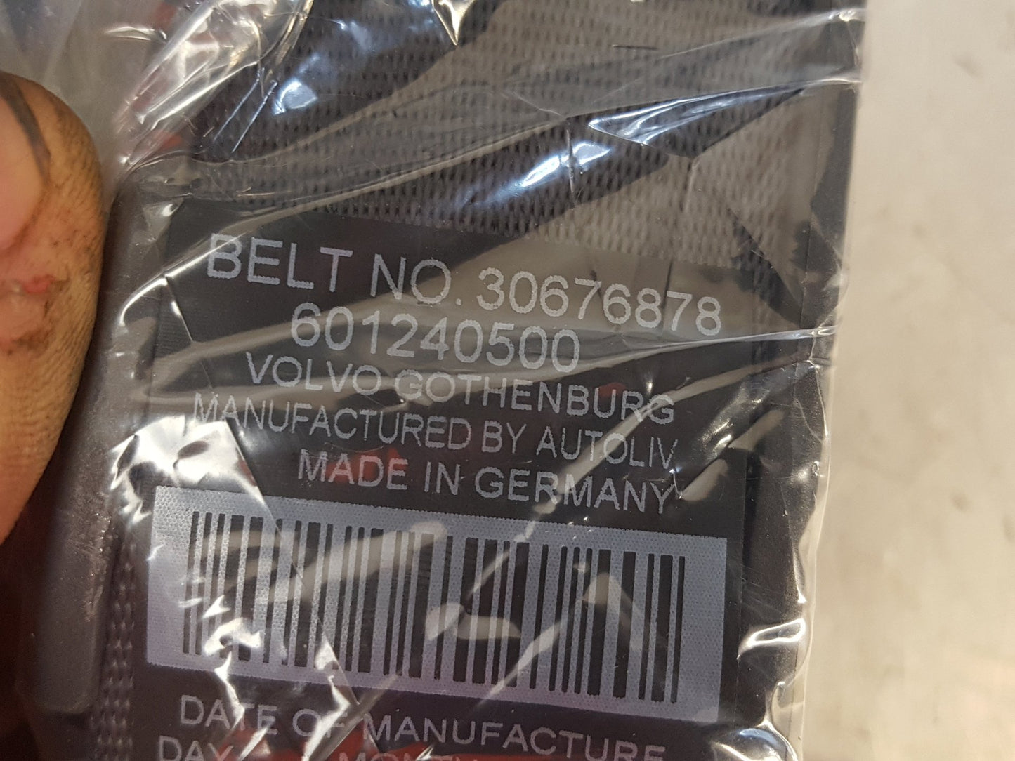 2003 - 2014 Volvo XC90   Left Rear Seat Belt 30676878