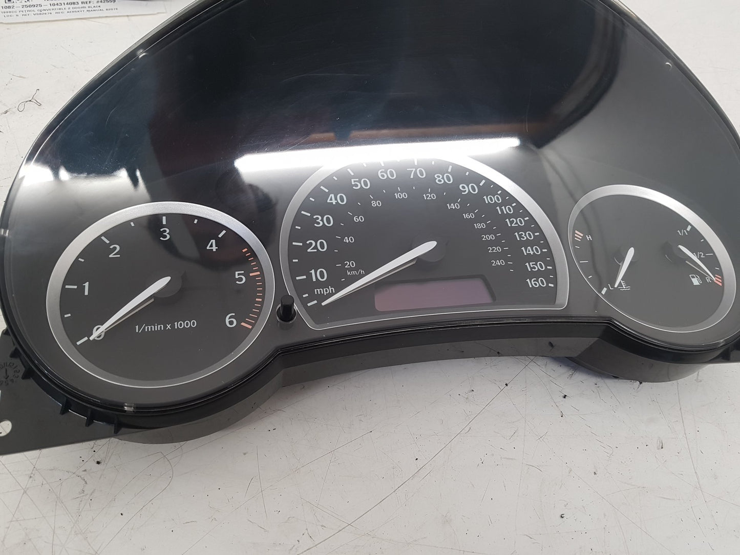 2003 - 2010 Saab 9-3  Saloon Instrument Cluster 12763129