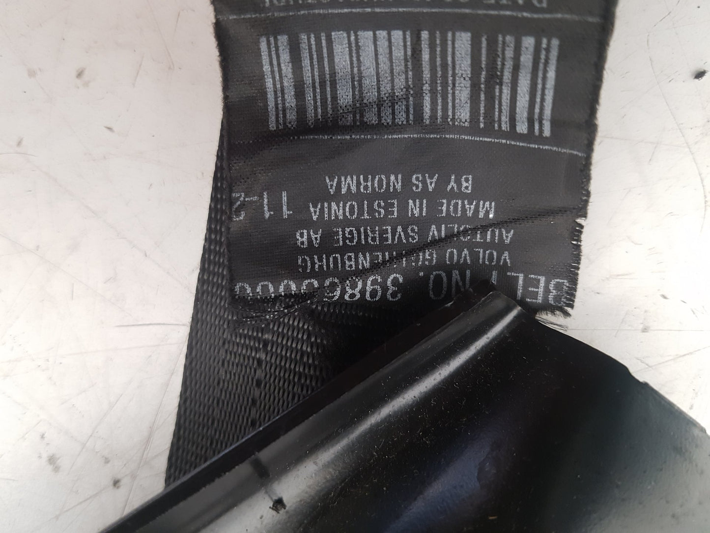 2007 - 2010 Volvo V70  Estate Left Front Seat Belt