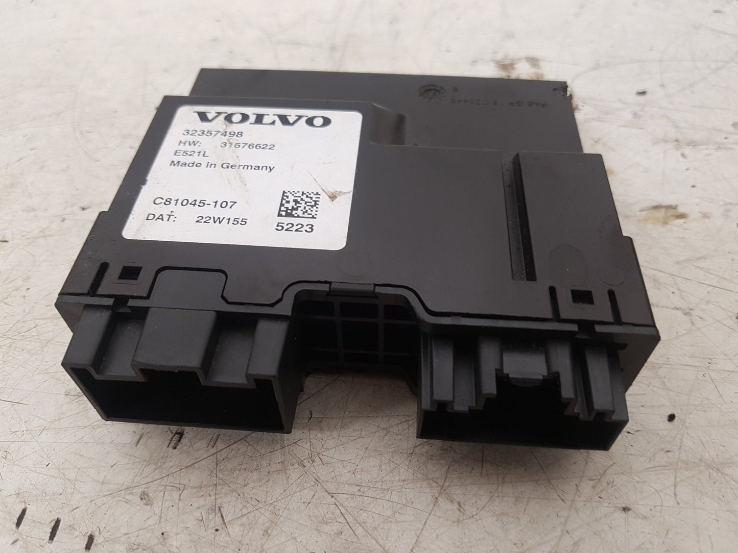 2016 - 2023 Volvo XC90 II 256 Estate TOWBAR CONTROL MODULE 31454548