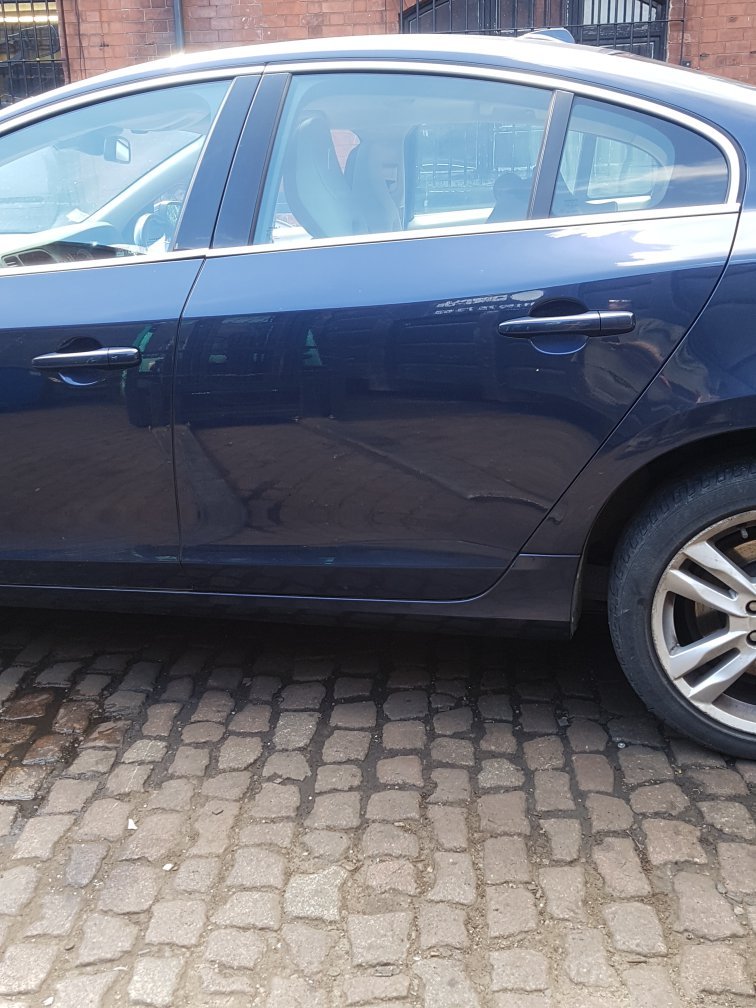 2010 - 2014 Volvo S60 II 134 Saloon DOOR - BARE (REAR PASSENGER SIDE) BLUE 498