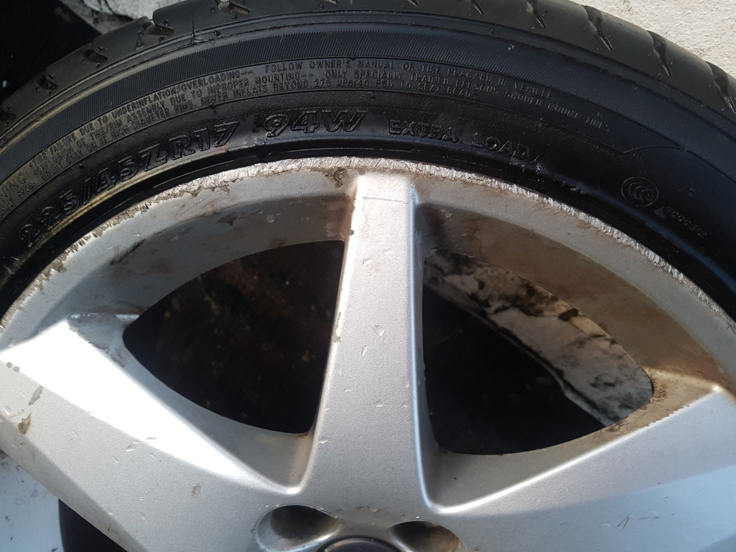 2003 - 2011 Saab 9-3  Convertible Alloy Wheel 12786708