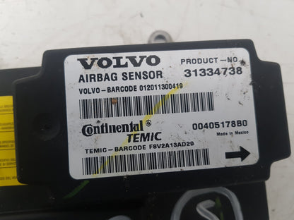 2010 - 2012 Volvo S40  Saloon Airbag Module 31334738