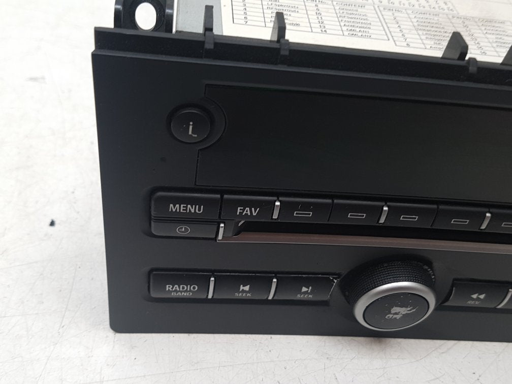 2005 - 2015 Saab 9-3  Estate RADIO CD CASSETTE PLAYER 12779269