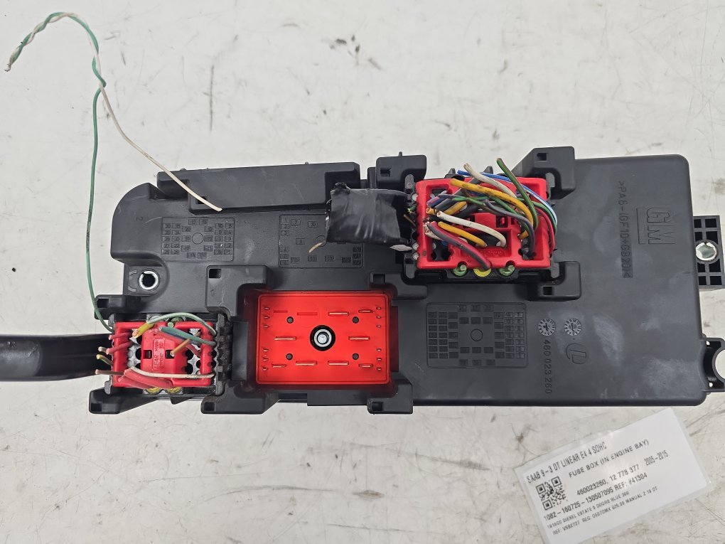 2005 - 2015 Saab 9-3  Estate Engine Fuse Box 460023260