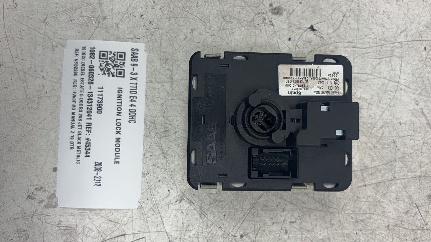 2008 - 2012 Saab 9-3X  Estate IGNITION LOCK MODULE 11173900