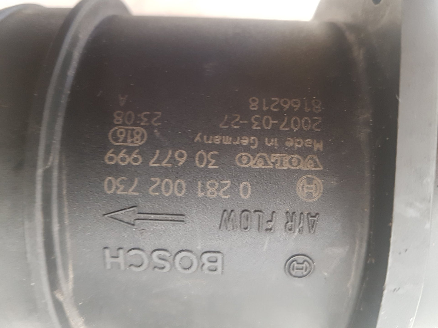 2007 Volvo V70  Estate Air Flow Meter 0281002730