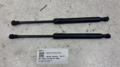 2004 - 2015 Saab 9-3  Saloon TAILGATE STRUTS (PAIR) 12831543