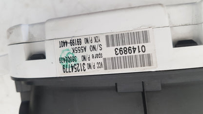 2006 - 2010 Volvo C70   Instrument Cluster 31254779